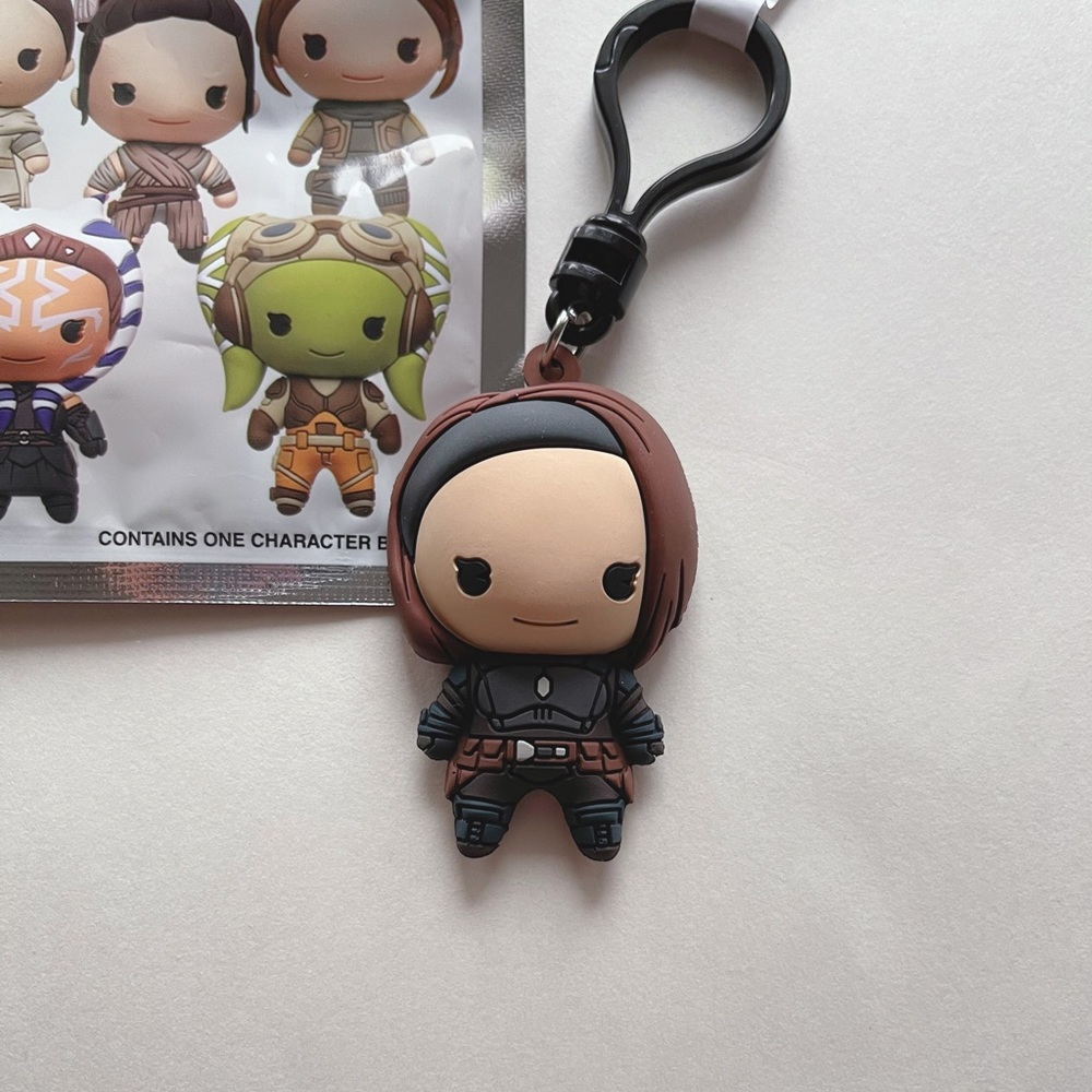 Bo-Katan Kryze Figural Bag Clip/Keychain Monogram Star Wars The Mandalorian